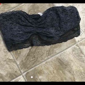 Aerie grey lace bandeau