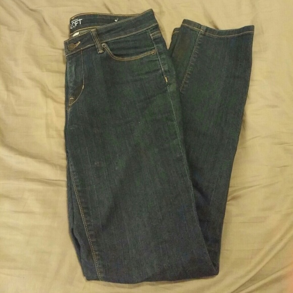 LOFT Modern Straight Jeans