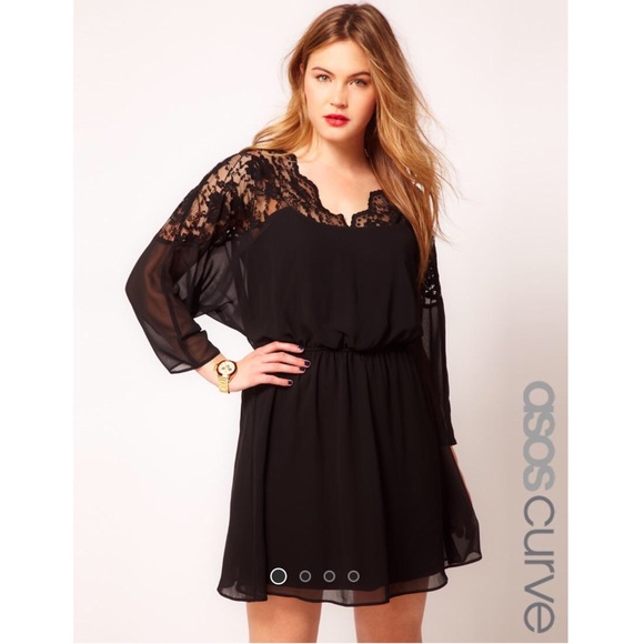 ASOS CURVE skater dress
