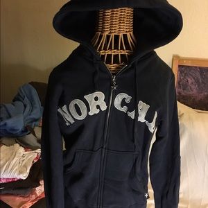 Nor Cal zip up sweater