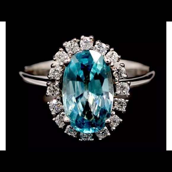 3.96 Ct. Oval Cut Diamond Anniversary Band Ring