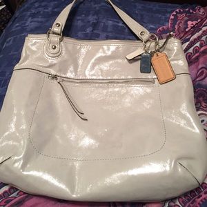 Shimmery coach purse!