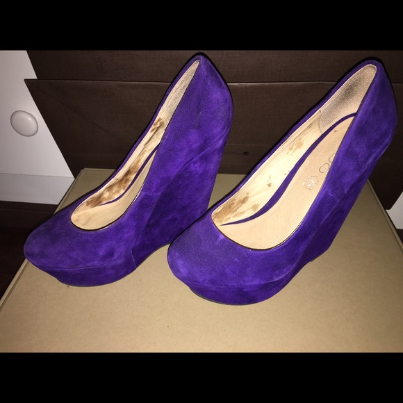 Aldo suede wedges