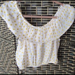 Sunflower Crop Top