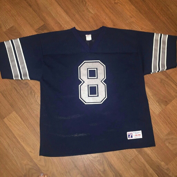 (SOLD) Dallas Cowboys Troy Aikman #8 jersey - Picture 2 of 3
