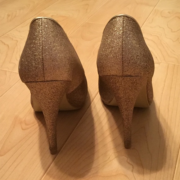 Gold Glitter Heels xappeal - Picture 4 of 4