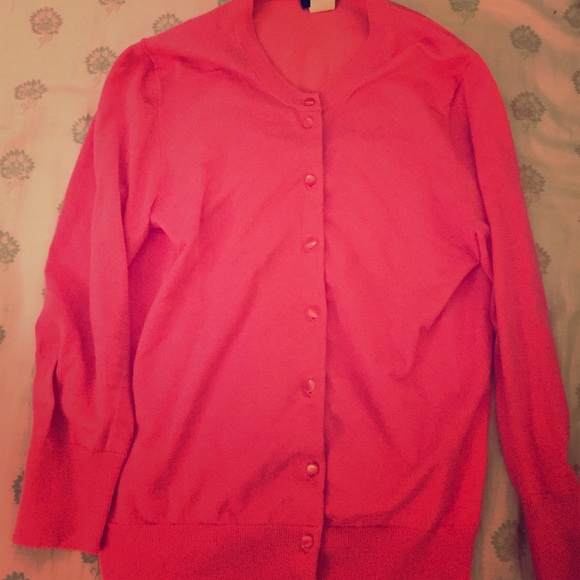 J. Crew Jackie cardigan in pink