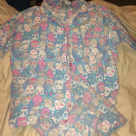 Flannel Skull PJs
