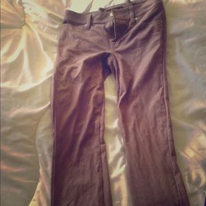 Suede pants by genetic denim