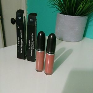 MAC liquid lipsticks