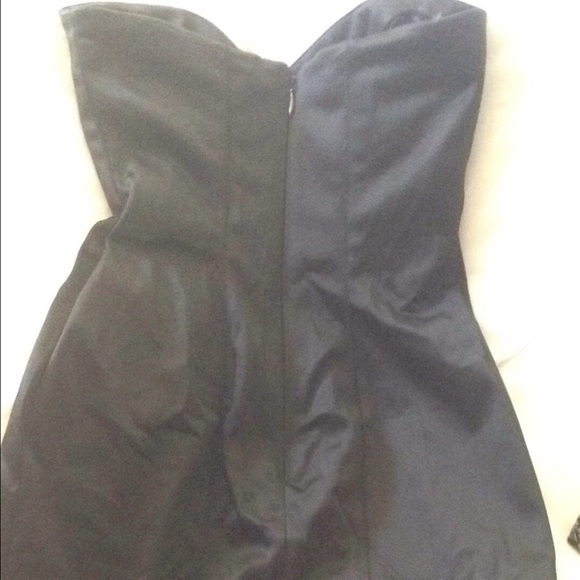 Bebe little black dress strapless - Picture 2 of 2
