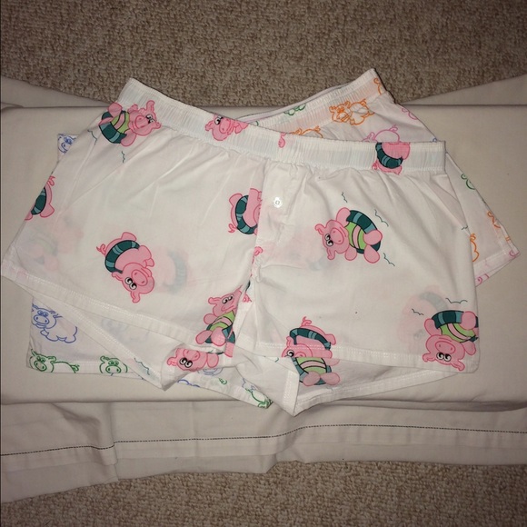 Piggy pj shorts (2)