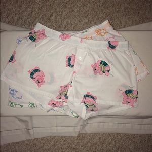 Piggy pj shorts (2)