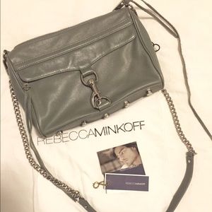 Rebecca Minkoff MAB MAC CLUTCH Dove Grey