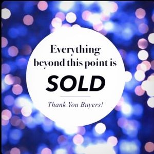 Thank you, buyers!