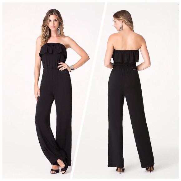 bebe Other - 💋Bebe Logo Ruffle Jumpsuit💋