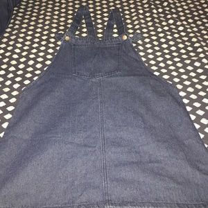 Charlotte Russe denim jumper