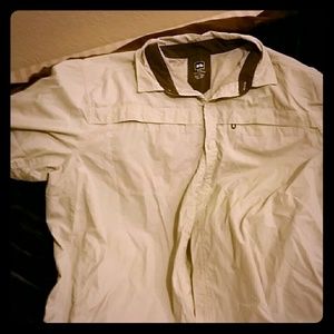 Men's REI nylon polo shirt, active/cooling, xxl