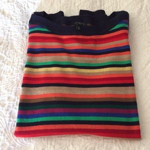Talbots multi stripe