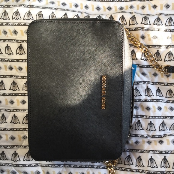 Black Michael Kors cross body bag