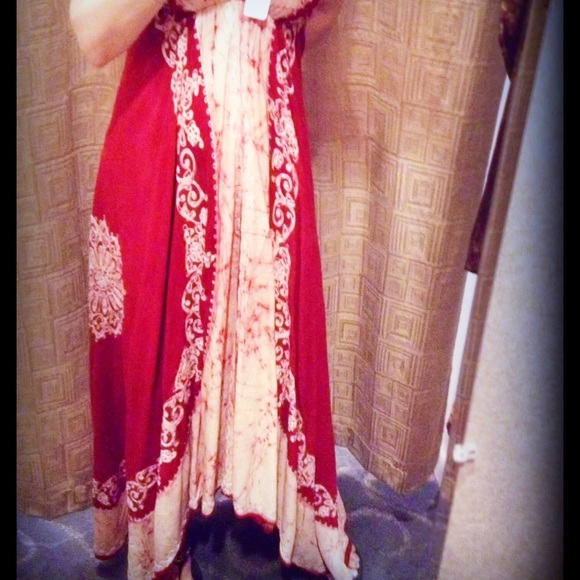 New! Stunning Boho Batik Dress - Picture 3 of 4