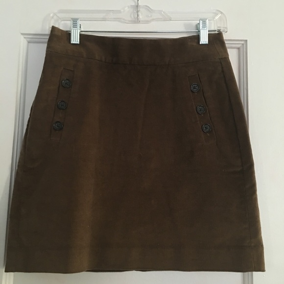 Banana Republic Corduroy mini skirt