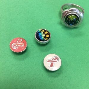 Kameleon Jewel Pop Ring with four Jewelpops!