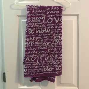 Oversized Lululemon scarf