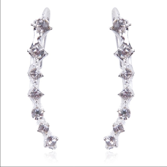 Ear Climbers | Ear Crawlers (Silver)