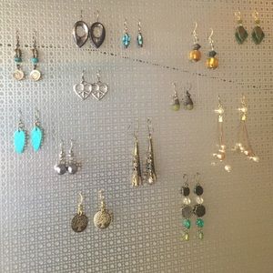 Gorgeous assortment of boho earrings!