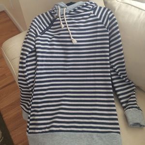 AmpersandAve double hooded sweatshirt