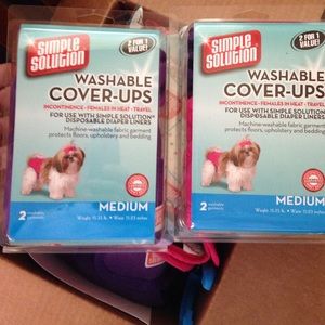 Simple solutions medium female dog diapers