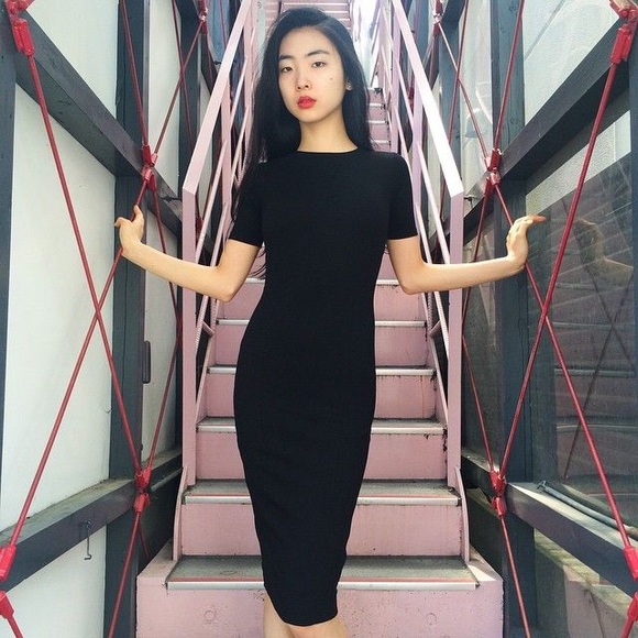 AA: Mid Length Ponte Dress *read description first