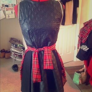 Skater Dress with Wrap around shirt