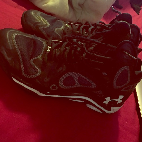 Under Armour Basketball Shoes-Navy Blue