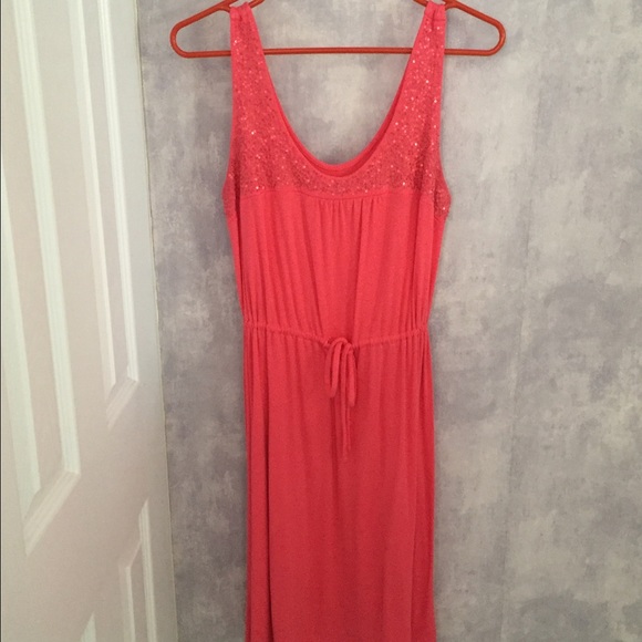 Price Drop! Merona Flowy, Pink Casual Dress (S)