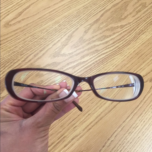 Vera Wang V48 Luxury Eyeglasses winterbry color - Picture 4 of 4