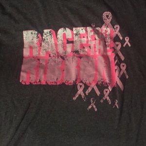 Under armour breast cancer shirt