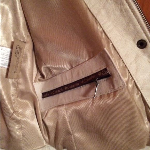 White Leather Jacket - Picture 3 of 3