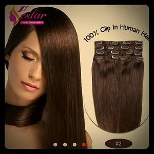 Clip in Hair Extension color no#2