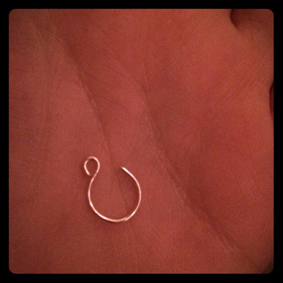 set of two faux nose rings!!!!