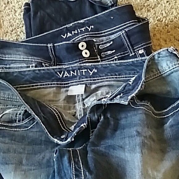 Bundle of 2 pair vanity jeans