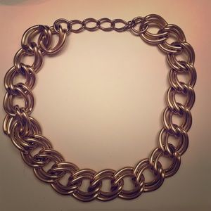 Gold chain necklace