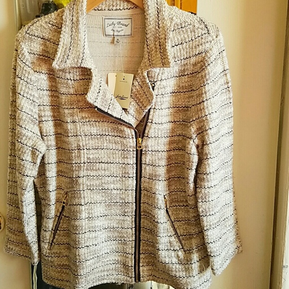 Lucky Brand Jackets & Blazers - Lucky Brand Boho Motorcycle  Jacket NWT Size XL