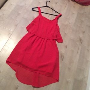 Coral franchescha dress