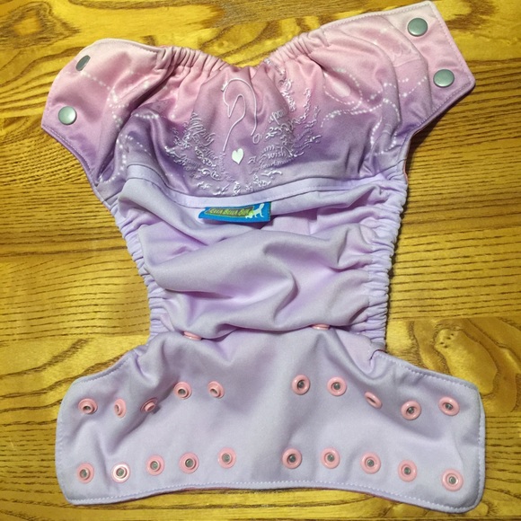 Cloth Diaper EBB Once Upon a Time w/two tone snaps
