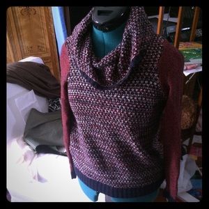 Cowl-Neck Sweater