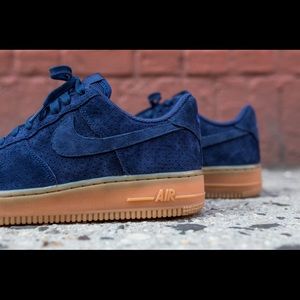 Suede Nike Air Force Ones Women