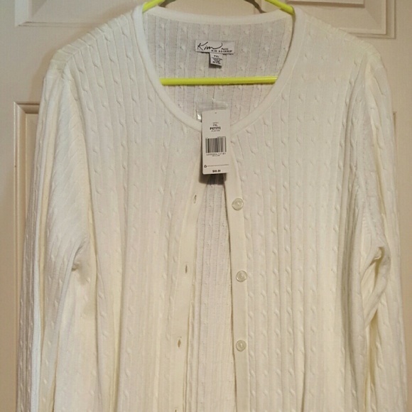 NWT button up sweater