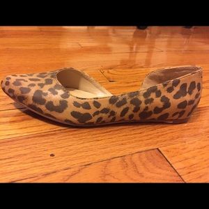 Pointed Cheetah Print Flats